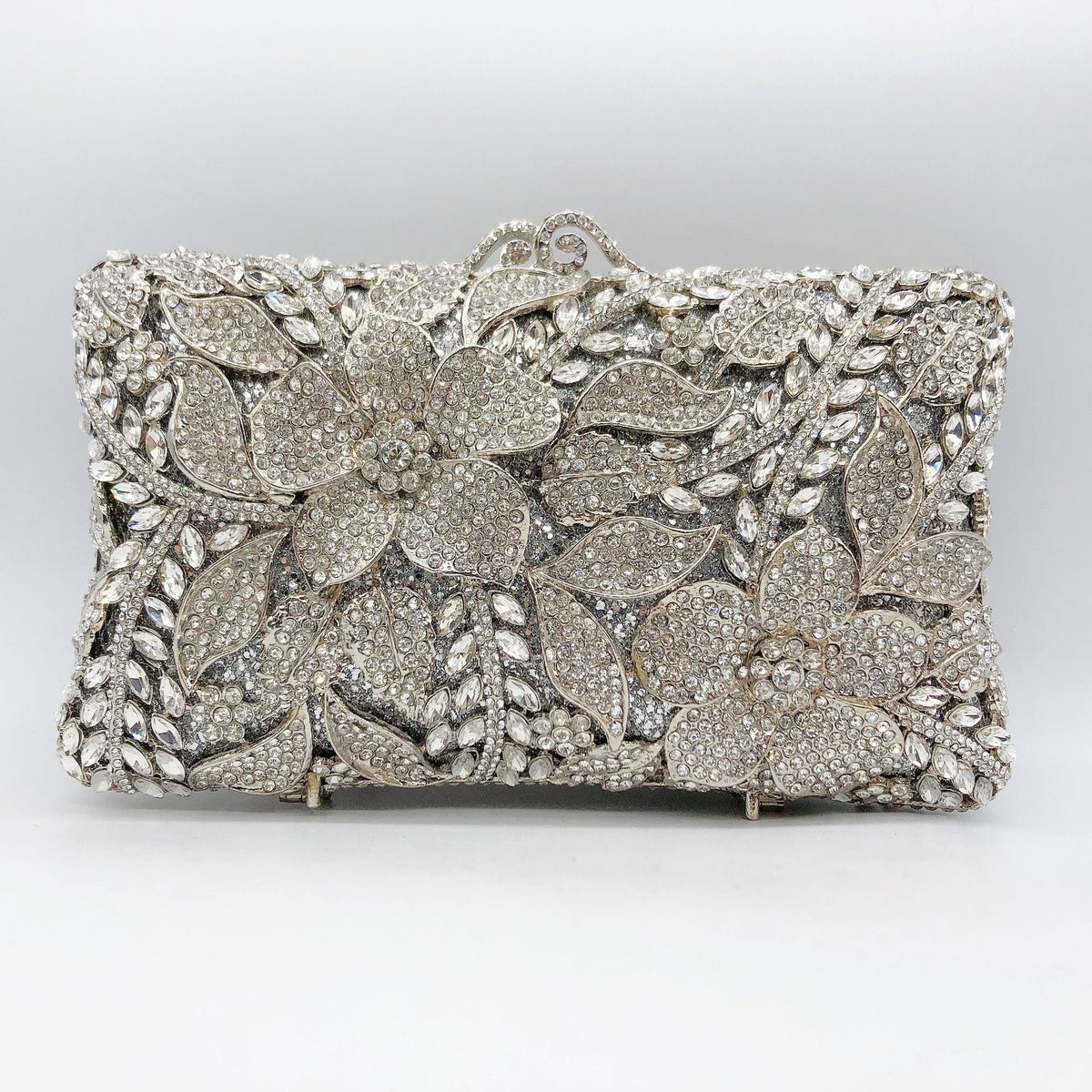 Floral Crystal Evening Clutch HB008