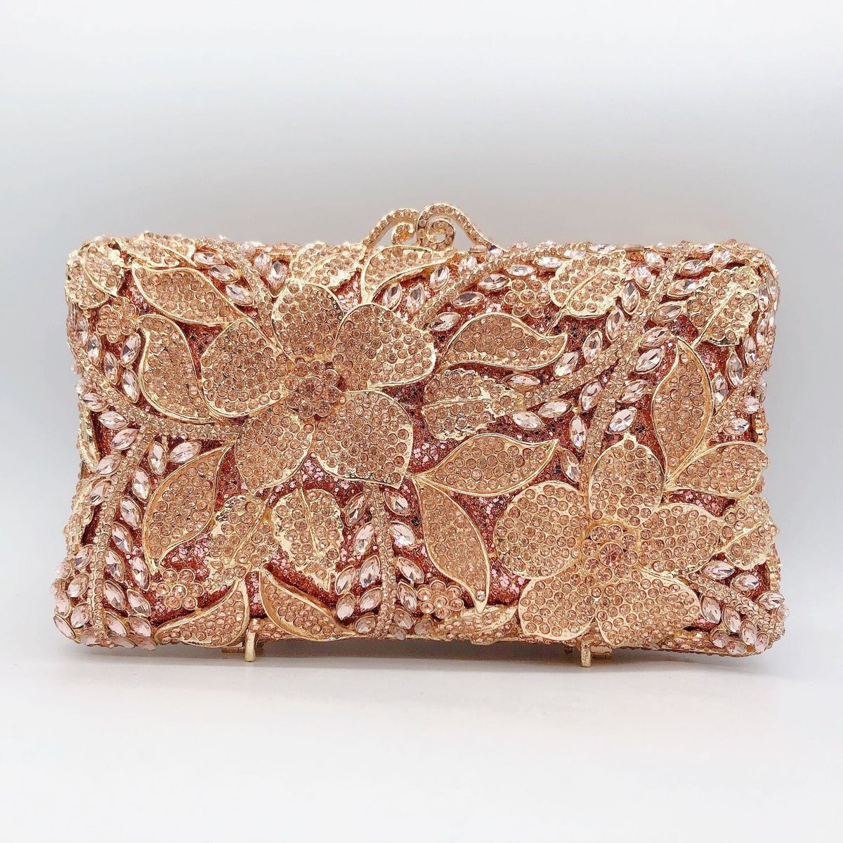 Floral Crystal Evening Clutch HB008