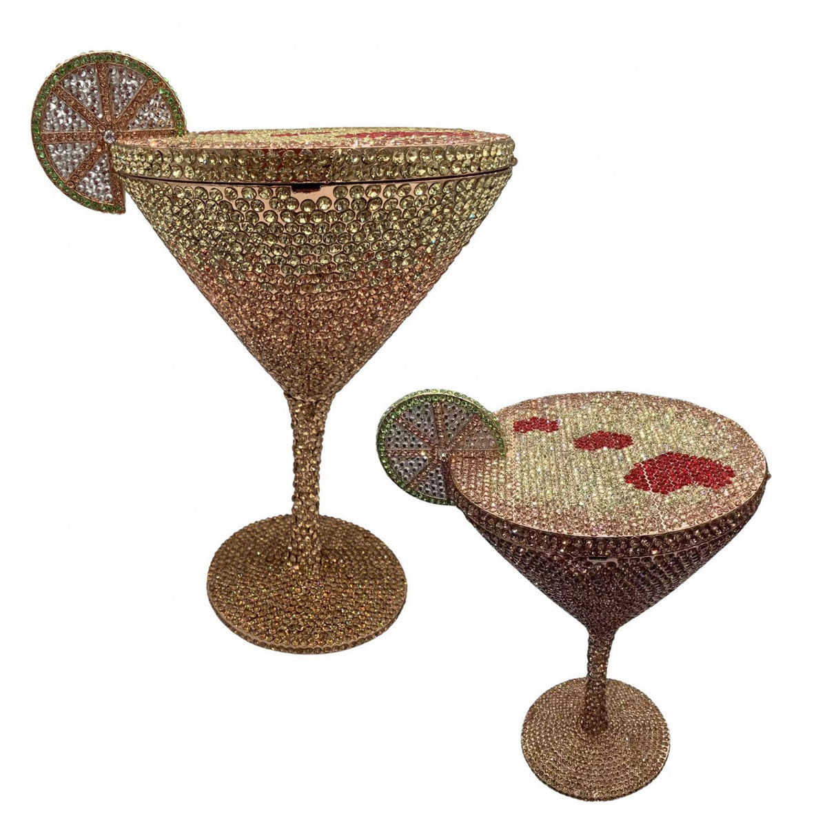 Cocktail Goblet Crystal Evening Clutch HB001