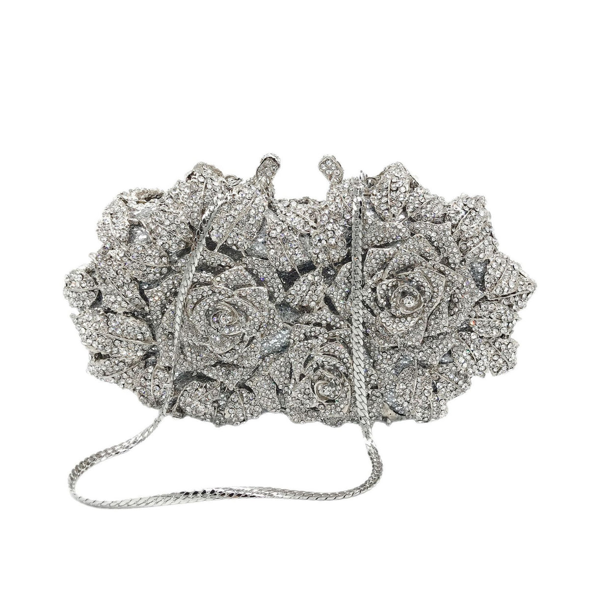Rose Diamond Hollow Evening Clutch Bag HB007