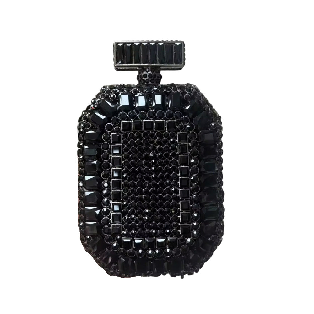 Perfume Bottle Crystal Evening Handbag HB018