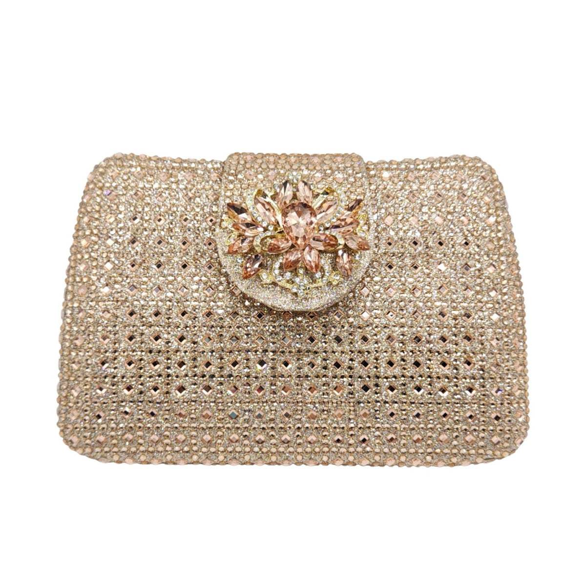 Crystal Embellished Evening Handbag HB023