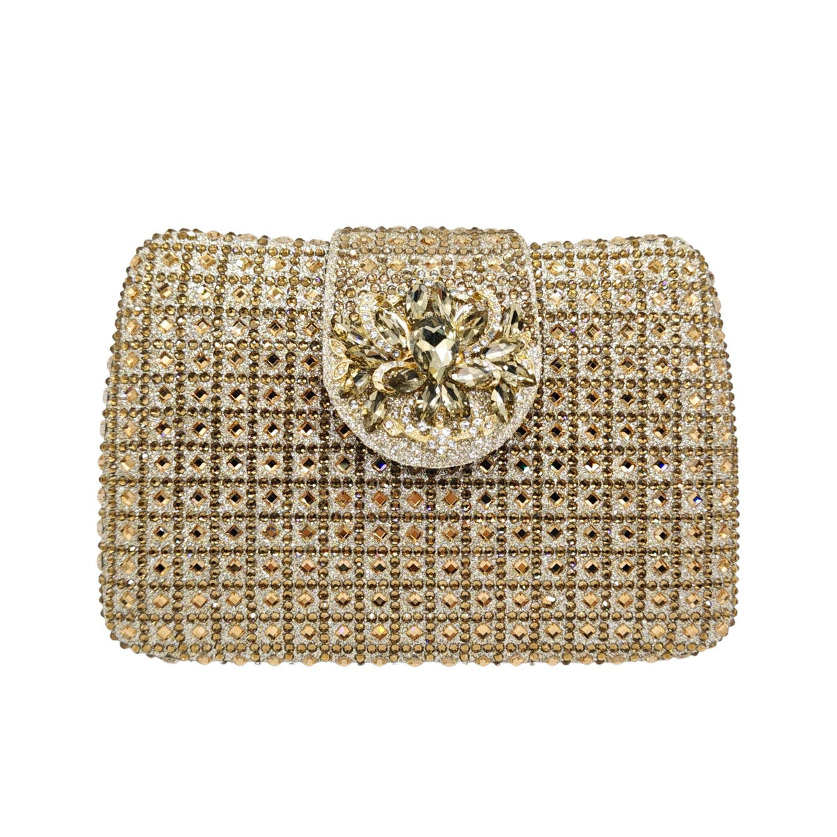 Crystal Embellished Evening Handbag HB023