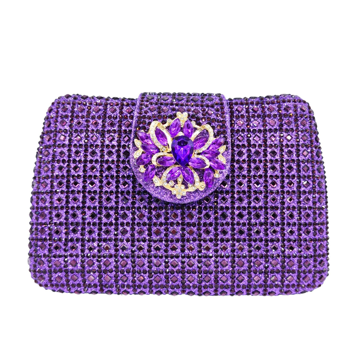 Crystal Embellished Evening Handbag HB023