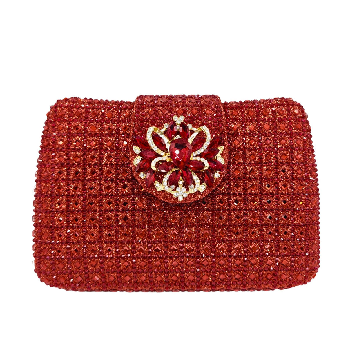 Crystal Embellished Evening Handbag HB023