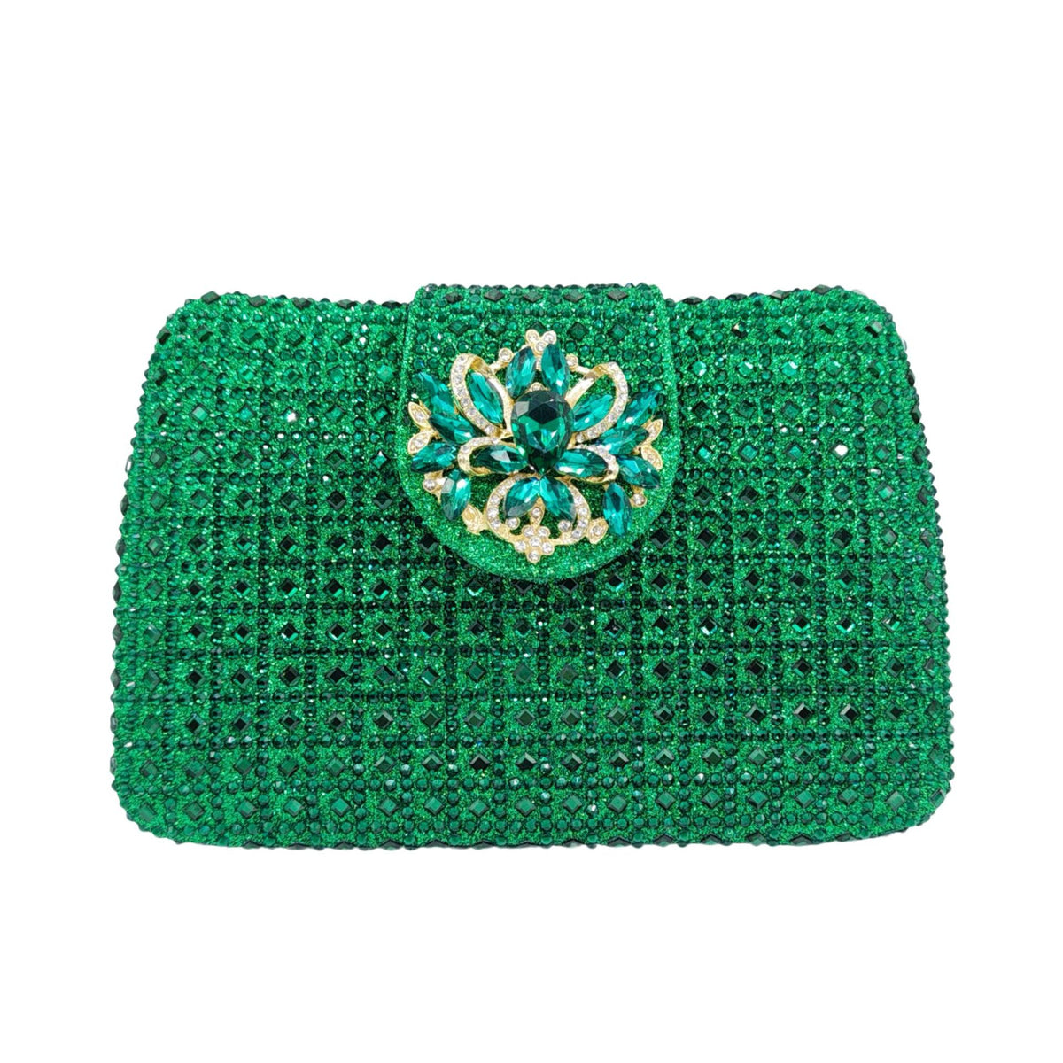 Crystal Embellished Evening Handbag HB023