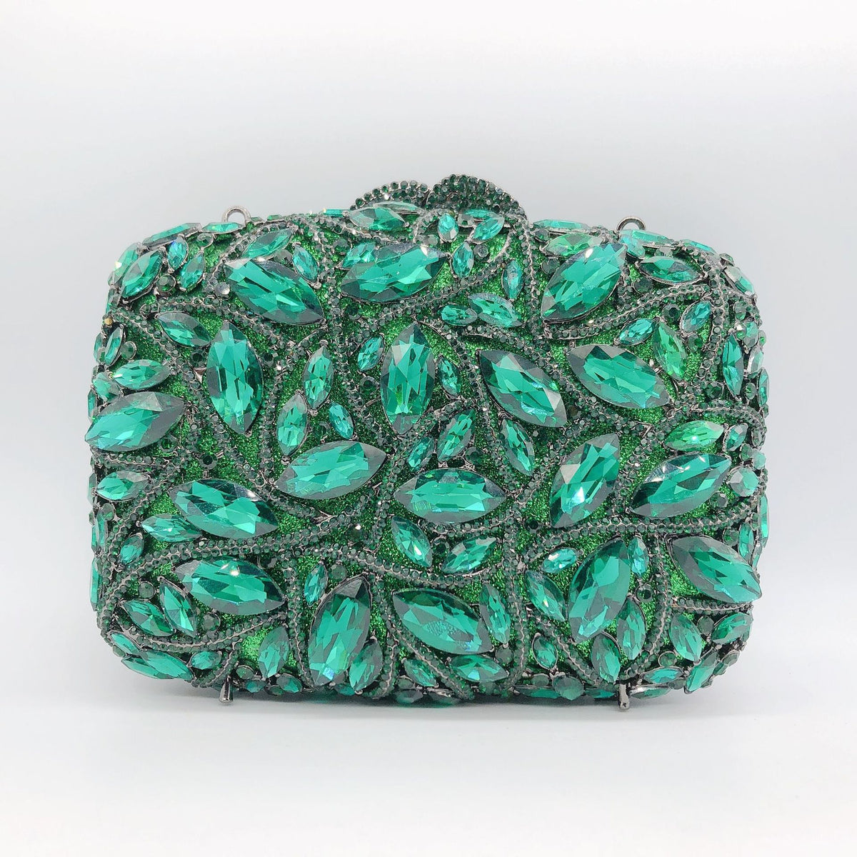 Metal Diamond Clutch Bag HB024