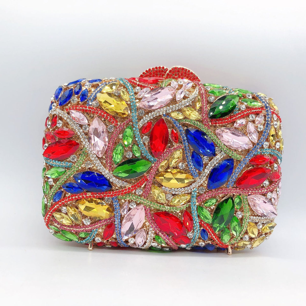 Metal Diamond Clutch Bag HB024