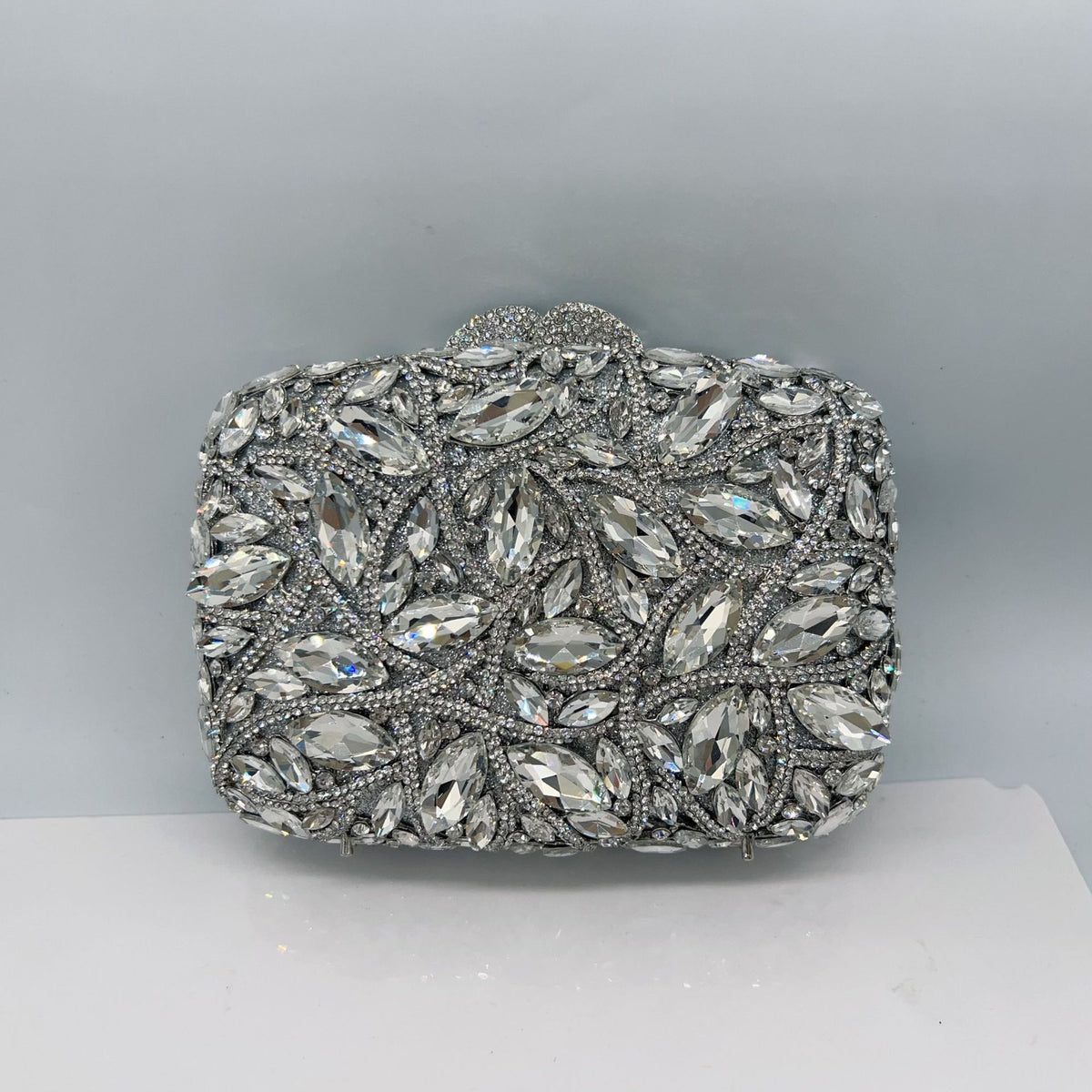 Metal Diamond Clutch Bag HB024