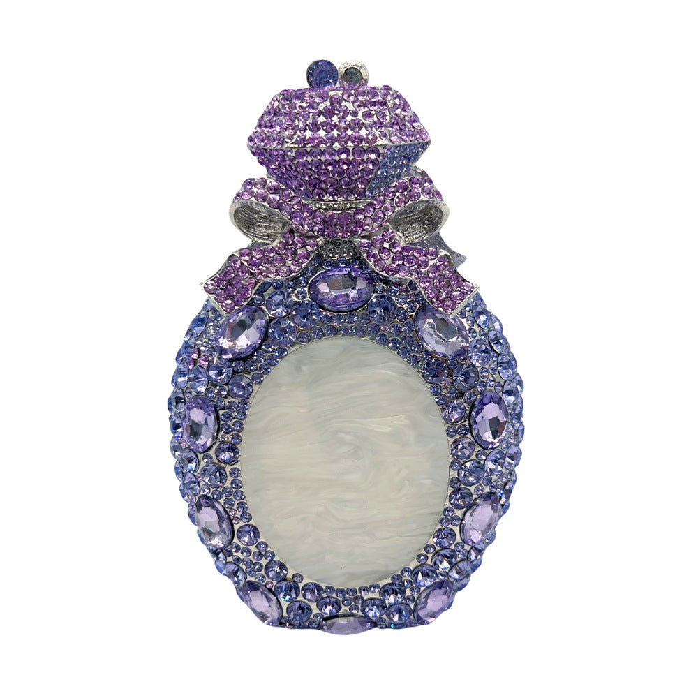 Crystal Shell Gem Evening Clutch HB031