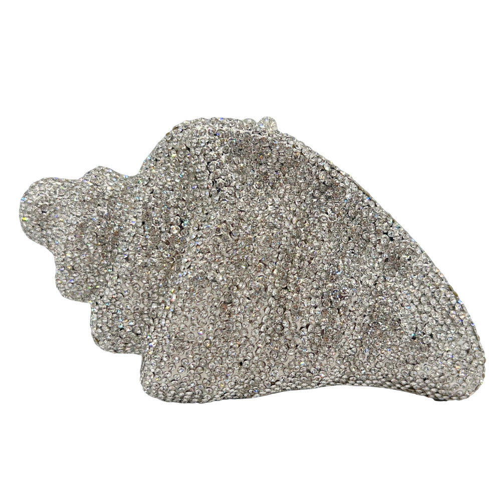 Conch Shell Crystal Evening Clutch HB034