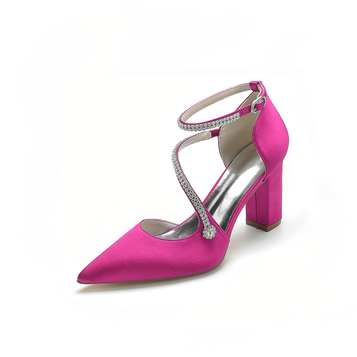 Diamond Wristband Strap High Heels HH013