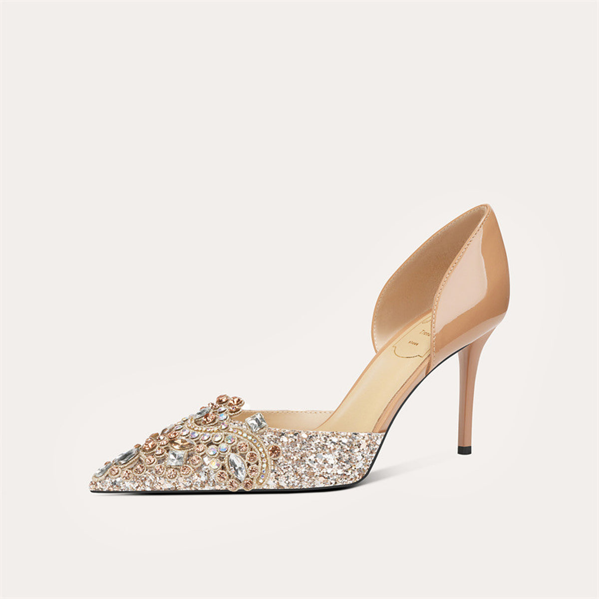 French Sheepskin High Heels HH014
