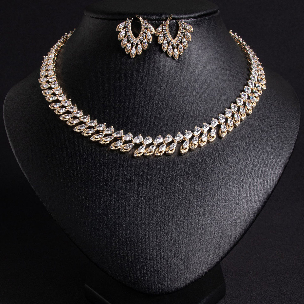 Minimalist Copper Necklace Set JW026