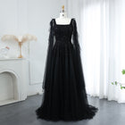 Elegant Dusty Pink Feathers Evening Dresses with Cape SS406