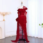 Elegant Lace Black Dress with Gloves SF017