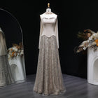 Elegant Vibrant Green Strapless Beaded Evening Dress with Scarf SS627