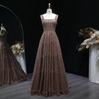 Luxury Beaded Spaghetti Straps Green Evening Dresses with Sequin SS225