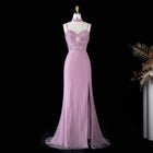Luxury Emerald Green Spaghetti Strap Mermaid Evening Dress SS188