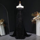 Luxury Beaded Green Mermaid Evening Dress SS601