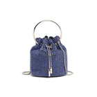 Rhinestone Shoulder Crossbody Bucket Bag HB005