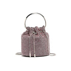 Rhinestone Shoulder Crossbody Bucket Bag HB005