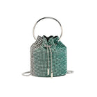 Rhinestone Shoulder Crossbody Bucket Bag HB005