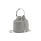 Rhinestone Shoulder Crossbody Bucket Bag HB005