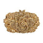 Hollow Rose Crystal Evening Clutch HB010