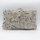 Floral Crystal Evening Clutch HB008