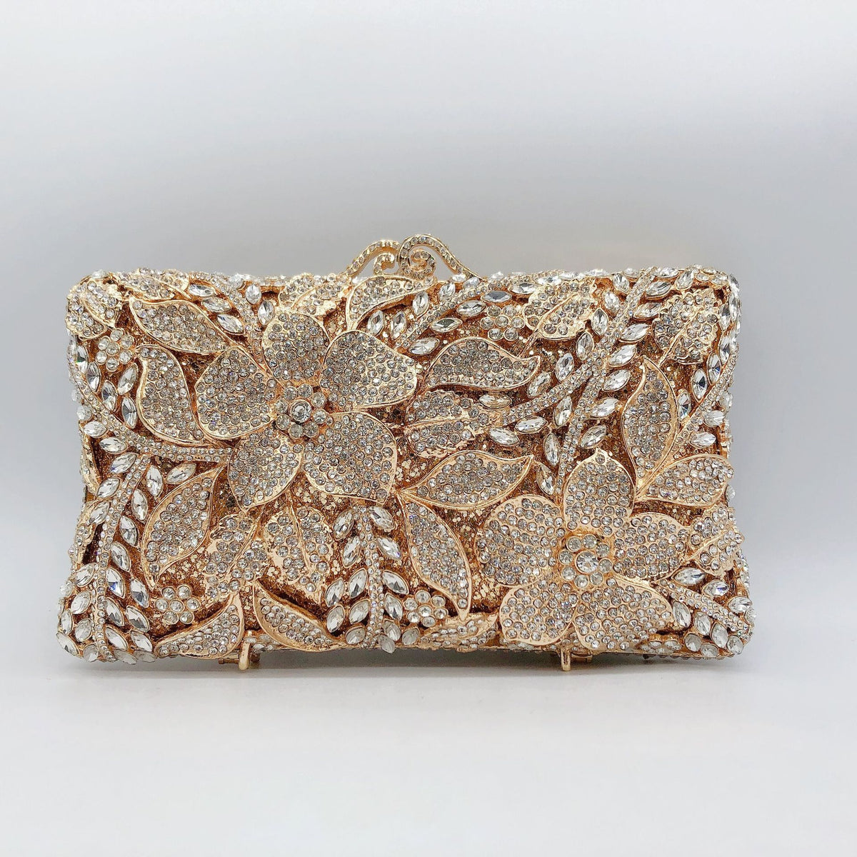 Floral Crystal Evening Clutch HB008