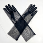 Sheer Tulle Long Bridal Gloves for Wedding & Prom GL001