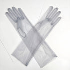 Sheer Tulle Long Bridal Gloves for Wedding & Prom GL001