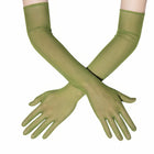 Sheer Tulle Elbow-Length Bridal Gloves for Wedding & Prom GL002