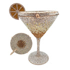 Cocktail Goblet Crystal Evening Clutch HB001