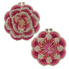 Diamond 3D Flower Evening Clutch HB006