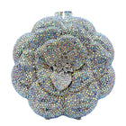 Diamond 3D Flower Evening Clutch HB006