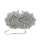 Rose Diamond Hollow Evening Clutch Bag HB007