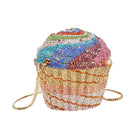 Cake Ice Cream Crystal Evening Clutch HB009