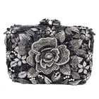 Pastel Rose Crystal Evening Clutch HB011