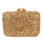 Pastel Rose Crystal Evening Clutch HB011
