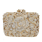 Pastel Rose Crystal Evening Clutch HB011