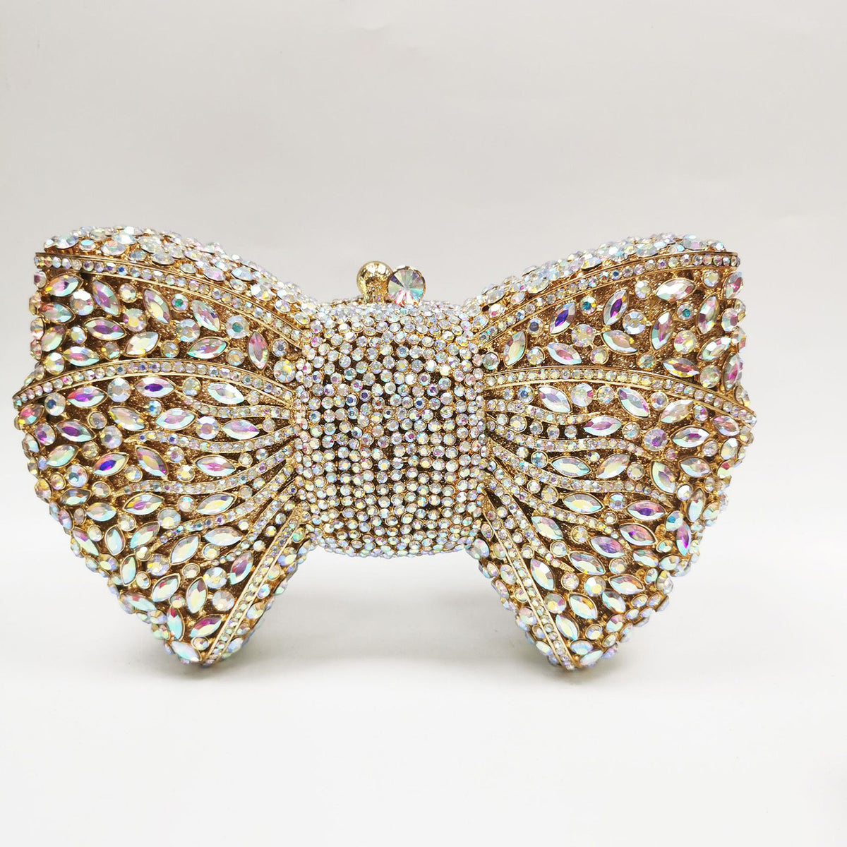 Crystal Bow Evening Clutch HB015