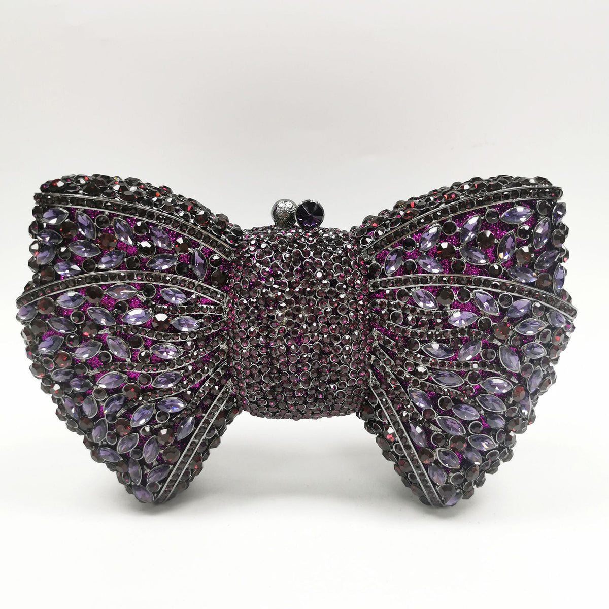Crystal Bow Evening Clutch HB015