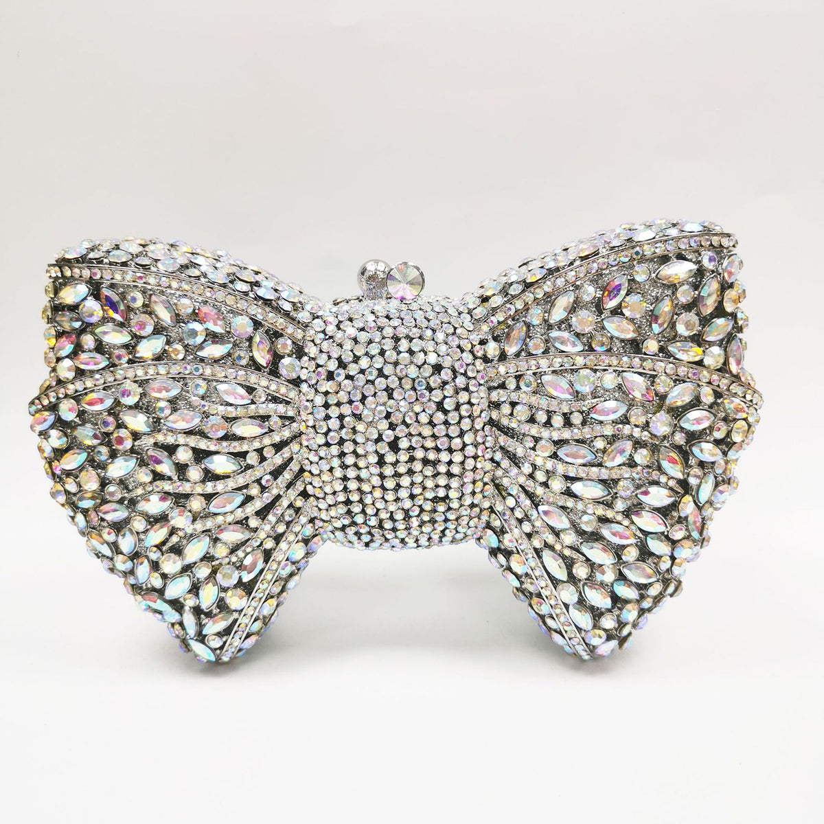 Crystal Bow Evening Clutch HB015