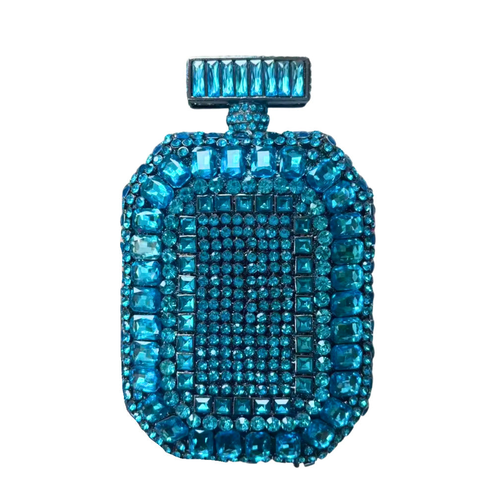 Perfume Bottle Crystal Evening Handbag HB018