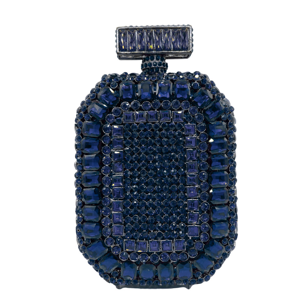 Perfume Bottle Crystal Evening Handbag HB018