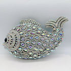 Fish Rhinestone Clutch Bag HB020