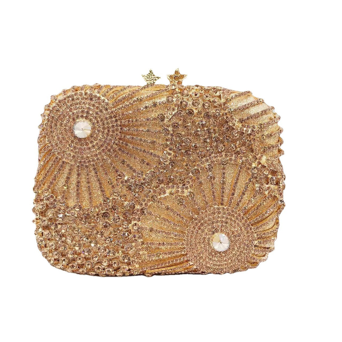 Flower Crystal Clutch Bag HB021