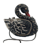 Swan Shaped Crystal Evening Clutch HB026